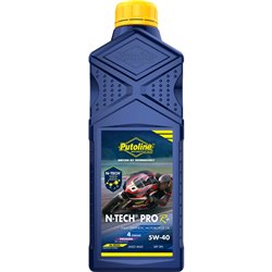 Putoline, motorový olej, 4T 100% Syntetic N-TECH® PRO R+ 5W-40 1L