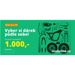 Dárkový poukaz MOTOLINE 1.000,-