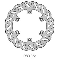 Delta Braking, zadní brzdový kotouč, Suzuki RM 125 '88-10, RM 250 '88-10, DRZ 250 '01-07, Yamaha YZ 125 '01-16, YZ/YZF/WR 250 '0