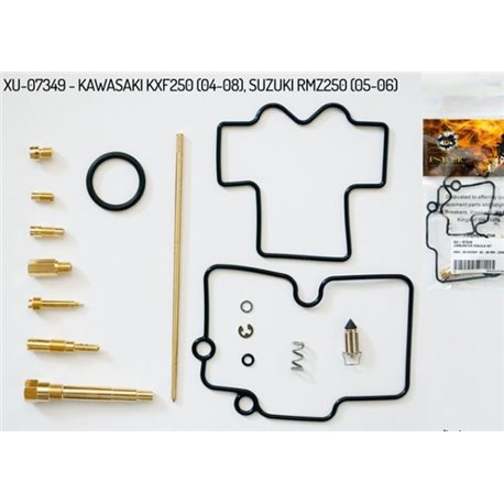 Opravná sada karburátoru, Kawasaki KXF 250, 04-08 / Suzuki RMZ 250, 05-06